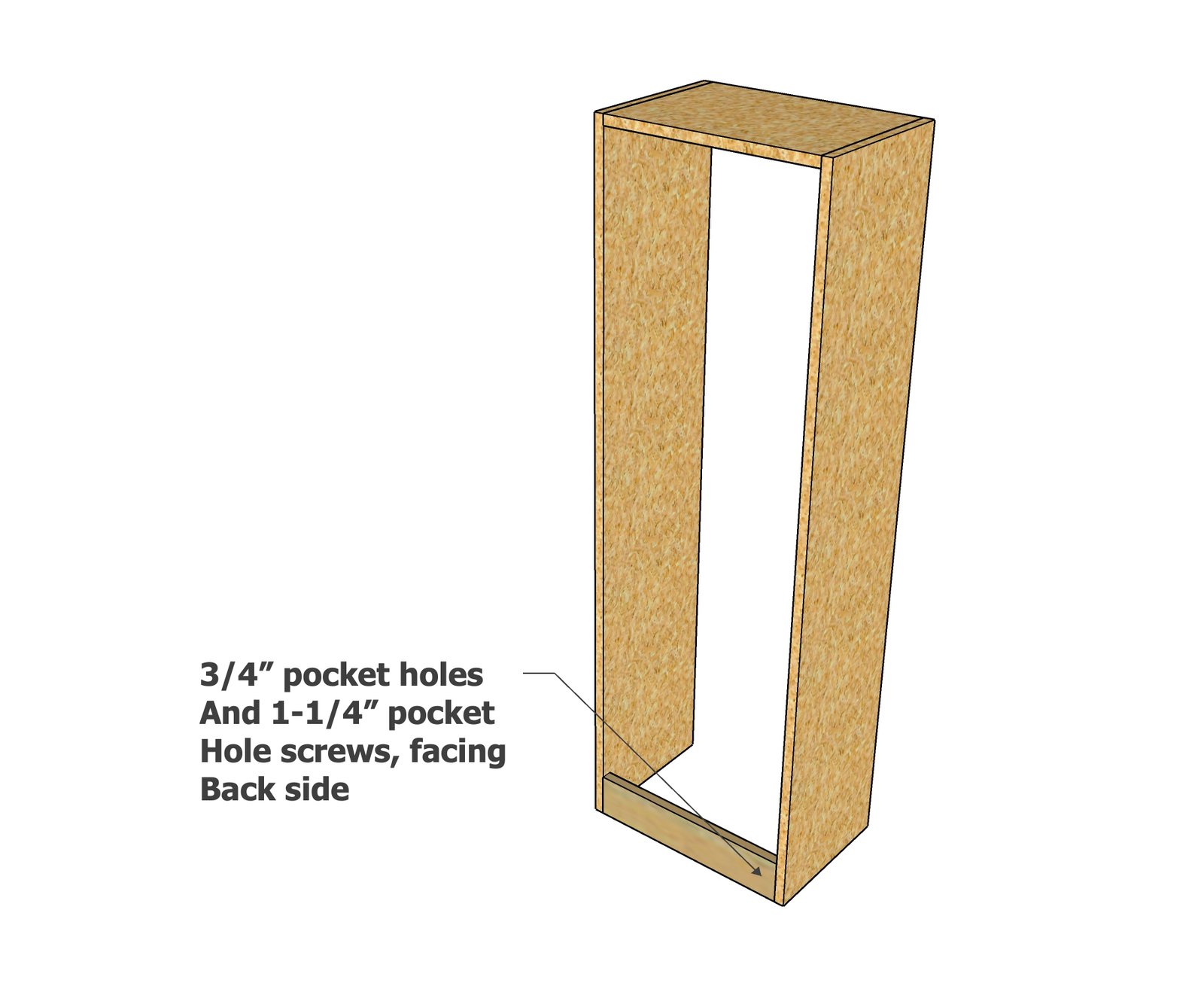 Modular Bookshelf Hutch — step 4