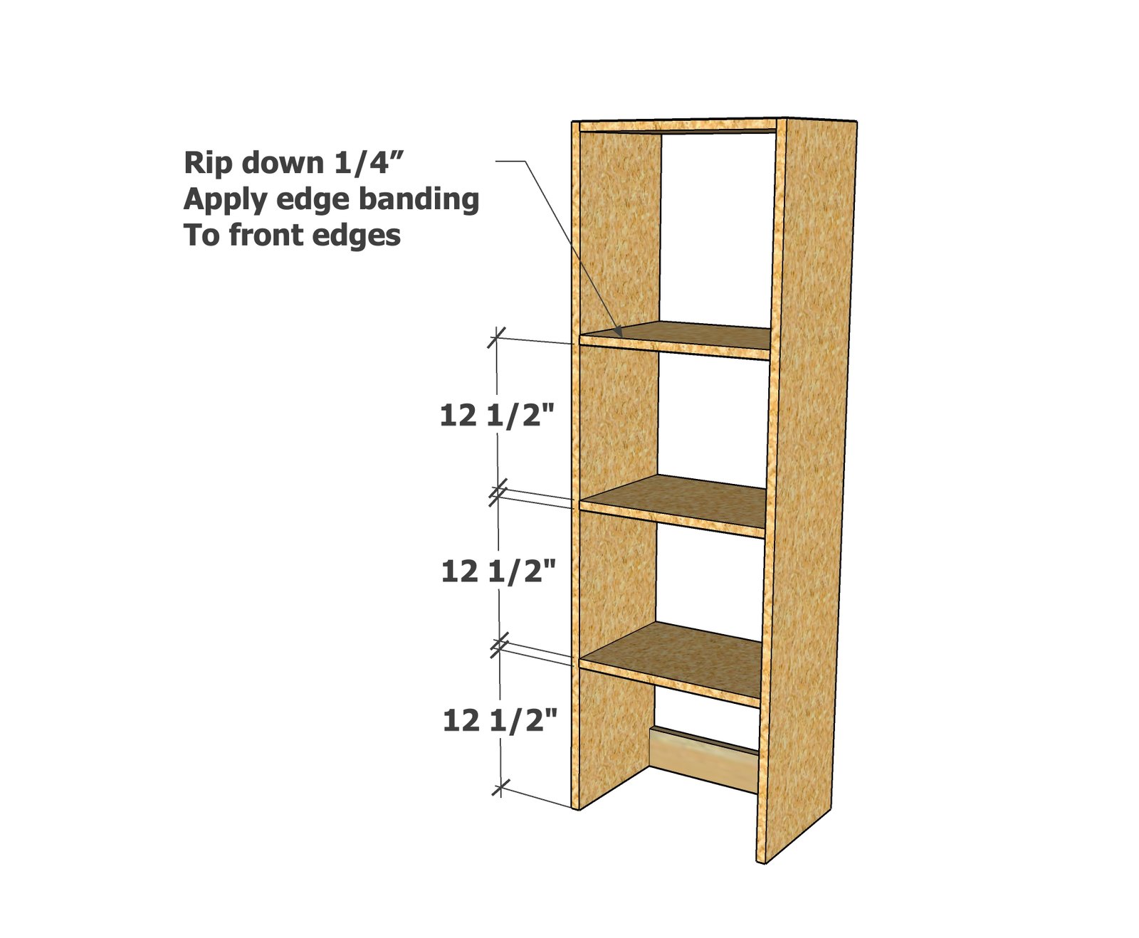 Modular Bookshelf Hutch — step 5