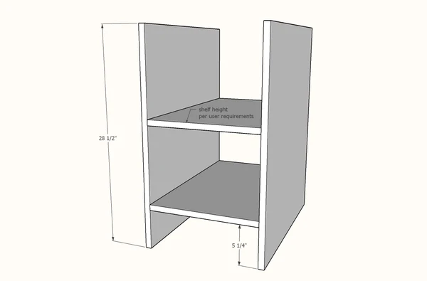 Modular Desk Bases — step 2