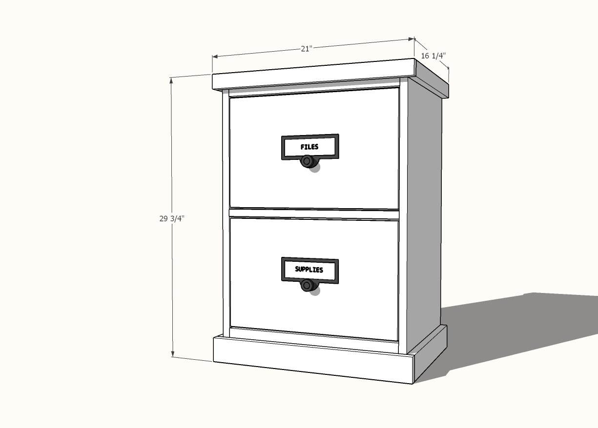 Modular Office dimension diagram 1
