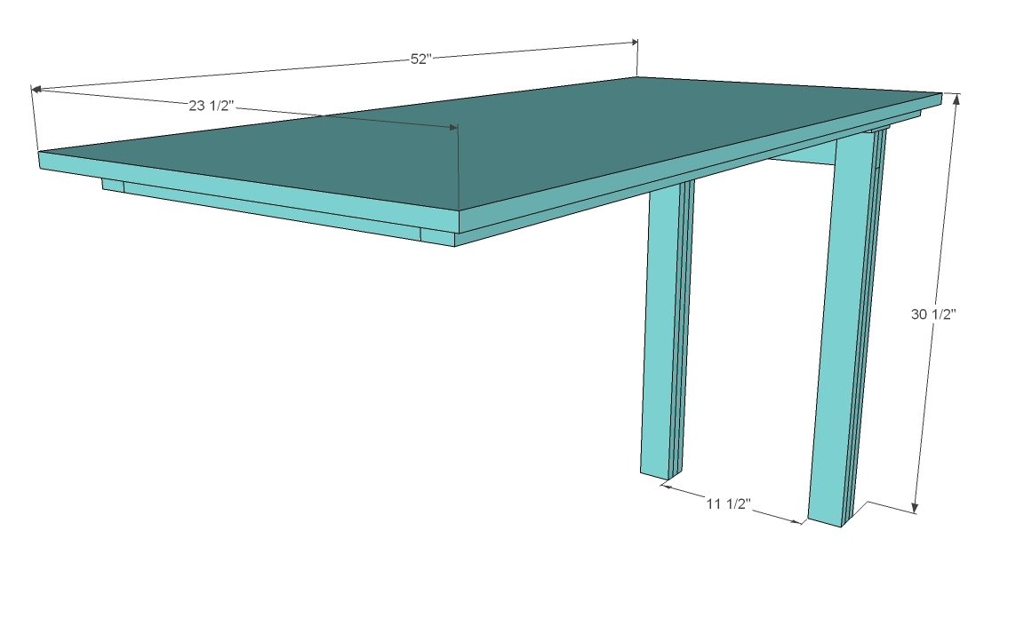 Modular Office Small Desktop — step 1