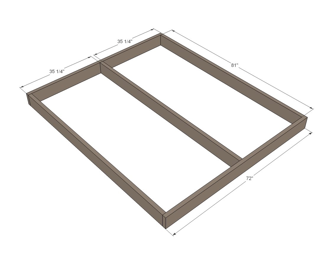 Morris Upholstered Bed — step 1