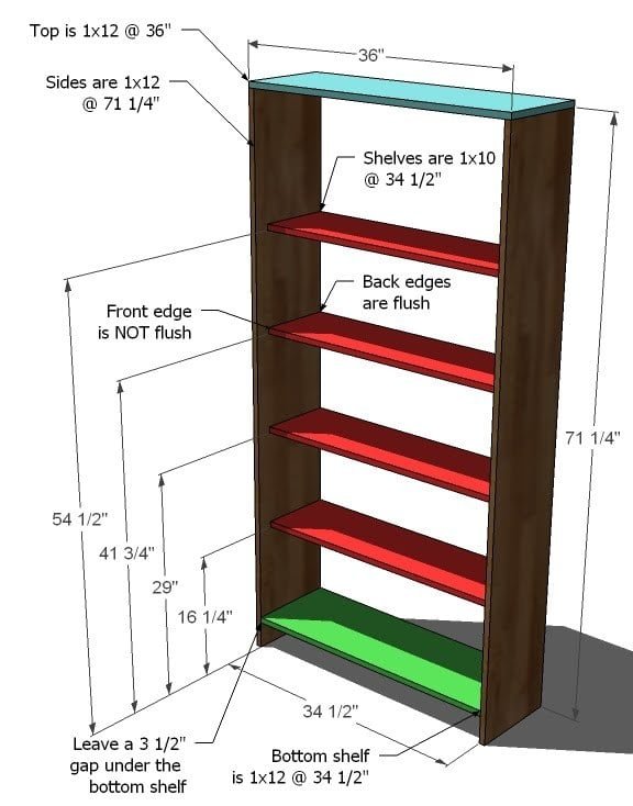 Narrow Farmhouse Storage Armoire — step 1
