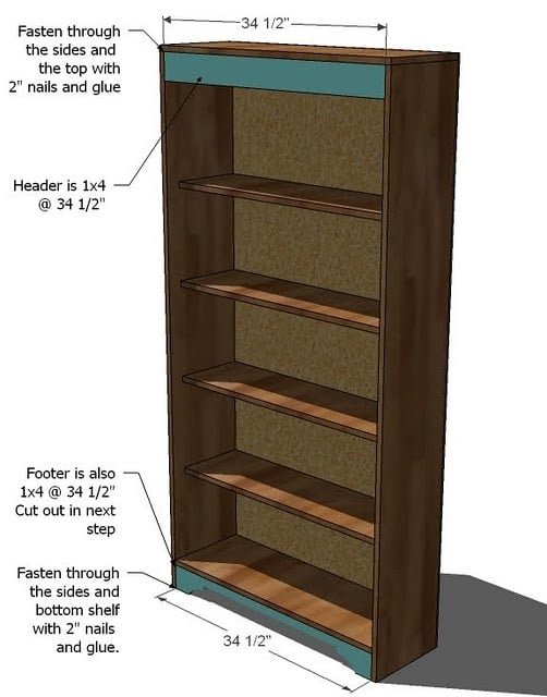 Narrow Farmhouse Storage Armoire — step 3