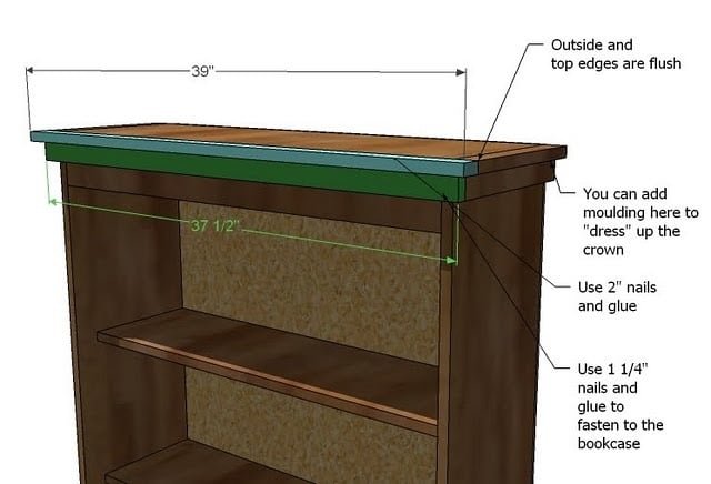 Narrow Farmhouse Storage Armoire — step 6
