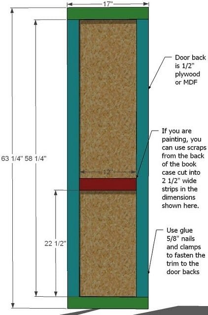 Narrow Farmhouse Storage Armoire — step 7