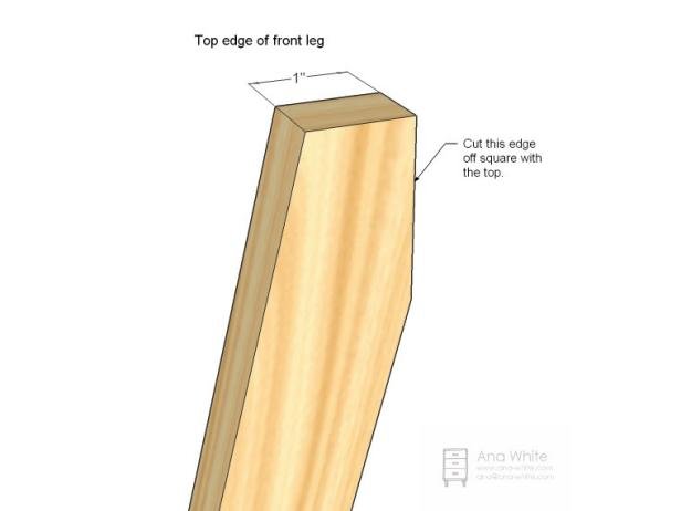 Narrow Painter's Ladder Shelf — step 1