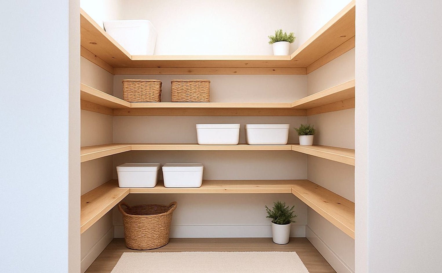 Narrow Pantry Shelving