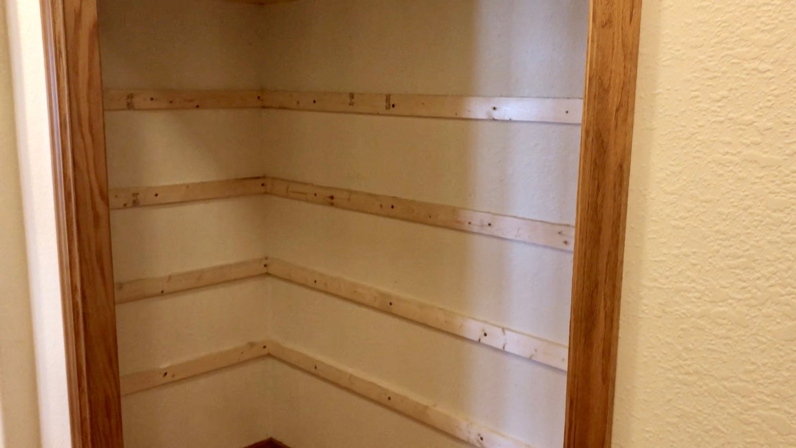 Narrow Pantry Shelving — step 5