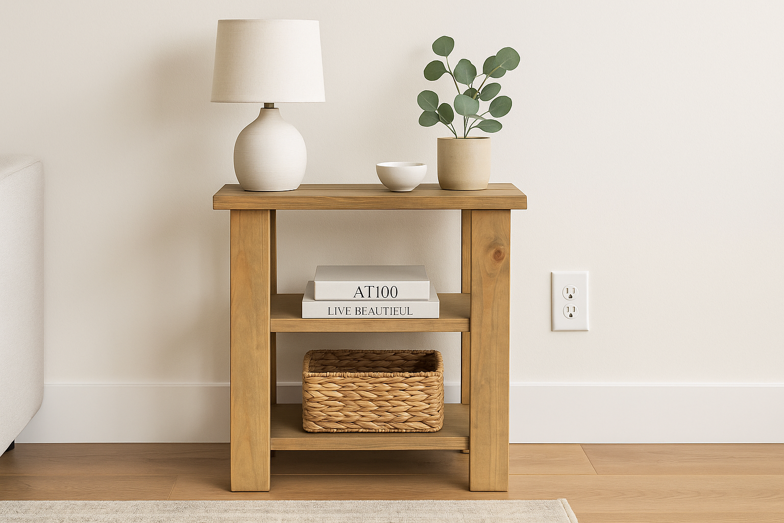 Narrow Side Table [Super Simple Collection]