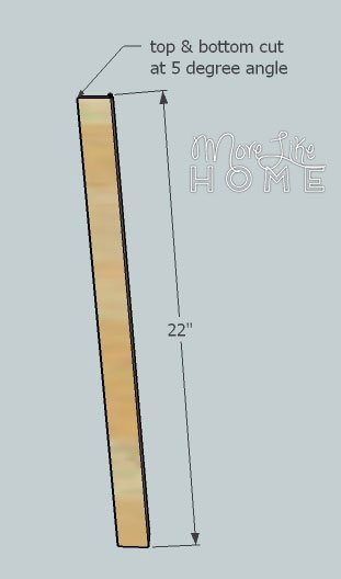 Nightstand with a Charging Notch by More Like Home — step 1