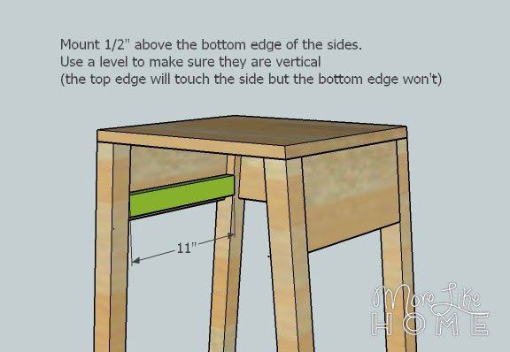 Nightstand with a Charging Notch by More Like Home — step 6