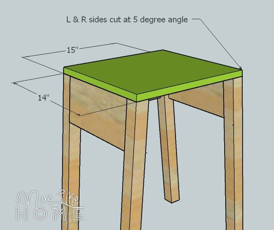 Nightstand with a Charging Notch by More Like Home — step 7