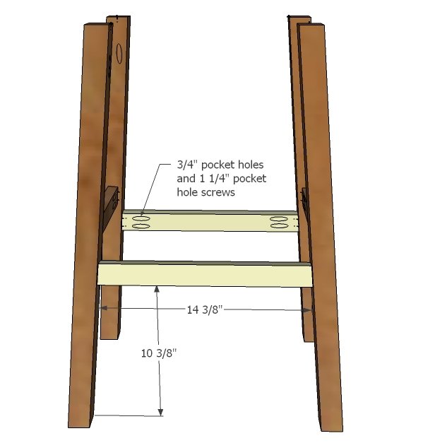 No Sew Cayden Nailhead Bar Height Stool — step 3