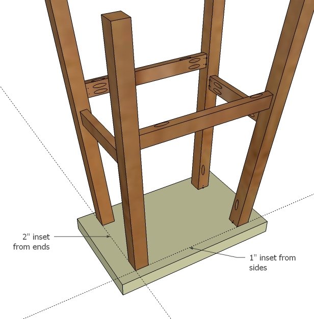 No Sew Cayden Nailhead Bar Height Stool — step 4