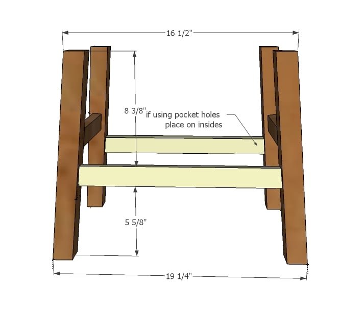 No Sew Cayden Nailhead Stool — step 3
