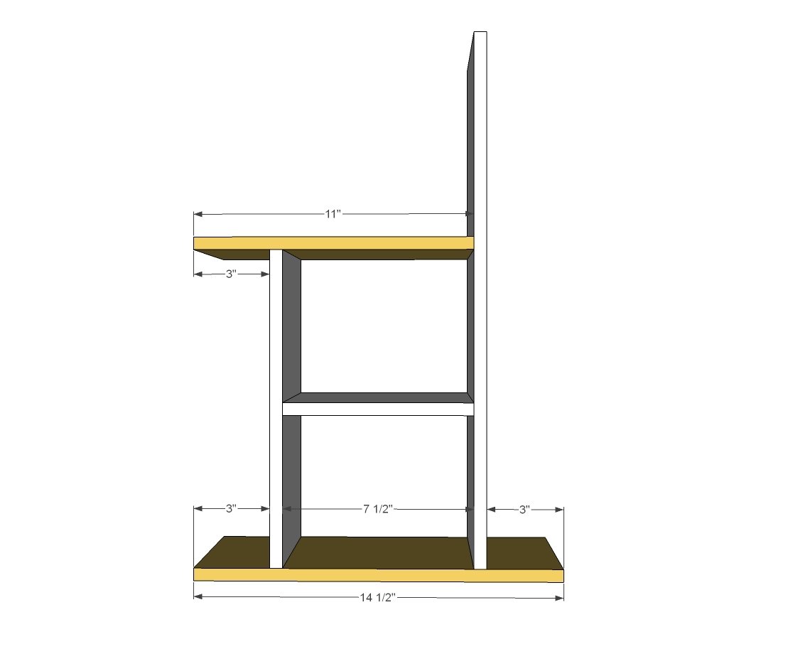 Number 1 Shelf — step 2