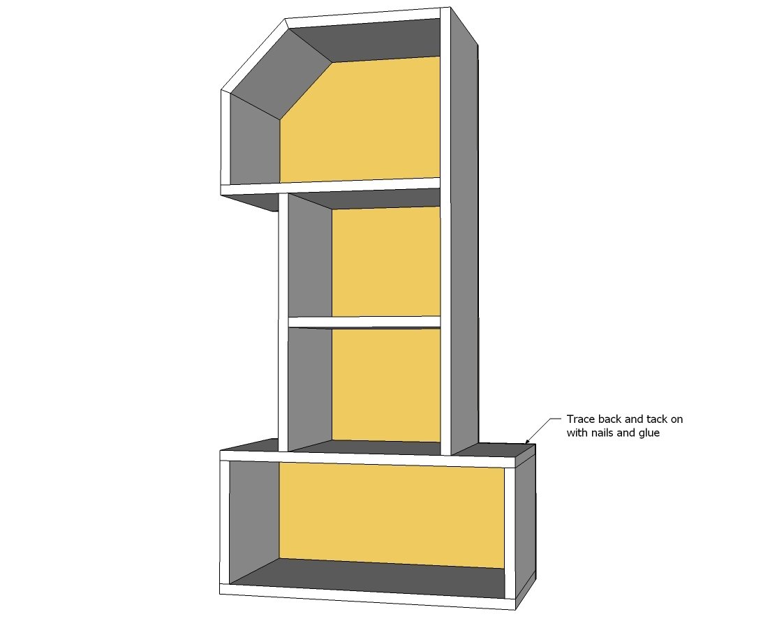 Number 1 Shelf — step 6