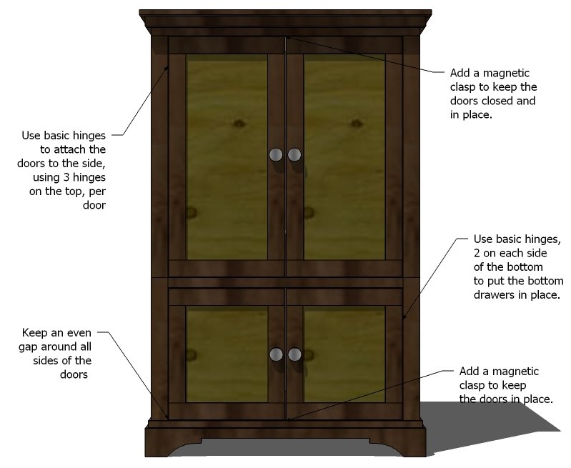 Nursery Armoire — step 12
