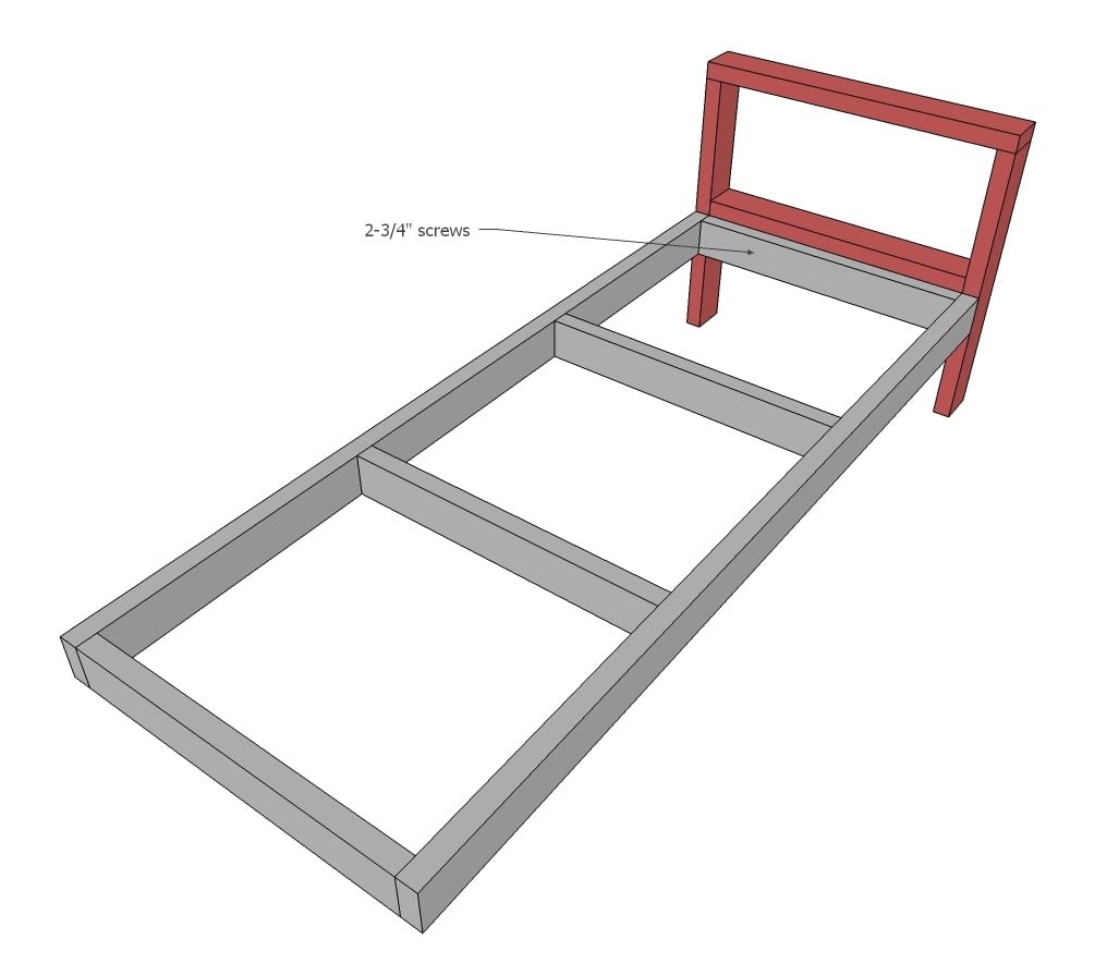 One Arm 2x4 Outdoor Sofa — step 3
