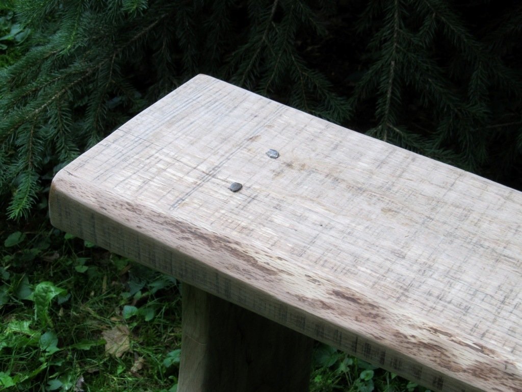 The one board bench — step 3
