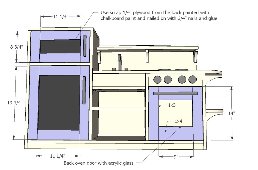 One Piece Play Kitchen — step 14
