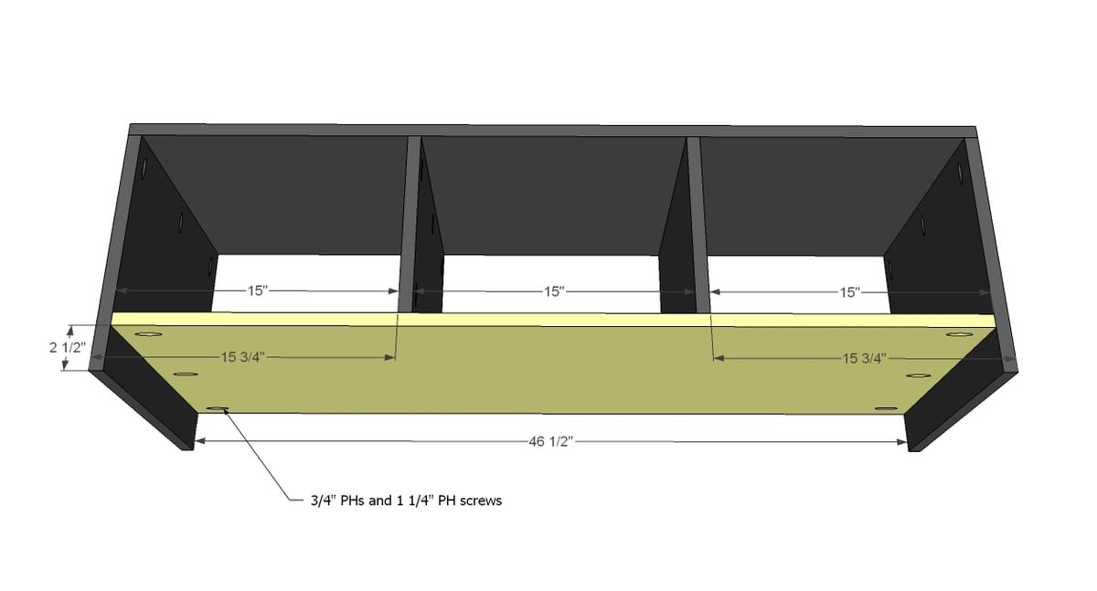 One Sheet of Plywood Hall Tree — step 3