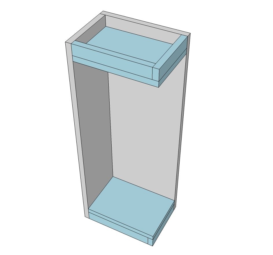 Open End Kitchen Wall Shelf — step 3