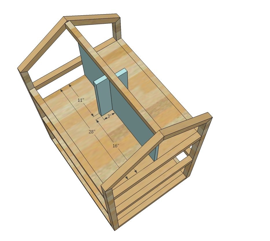 Open Frame Dollhouse for 12" Dolls — step 10
