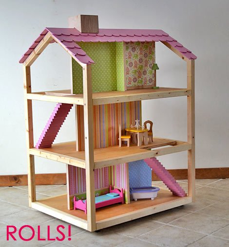 Open Frame Dollhouse for 12" Dolls — step 13
