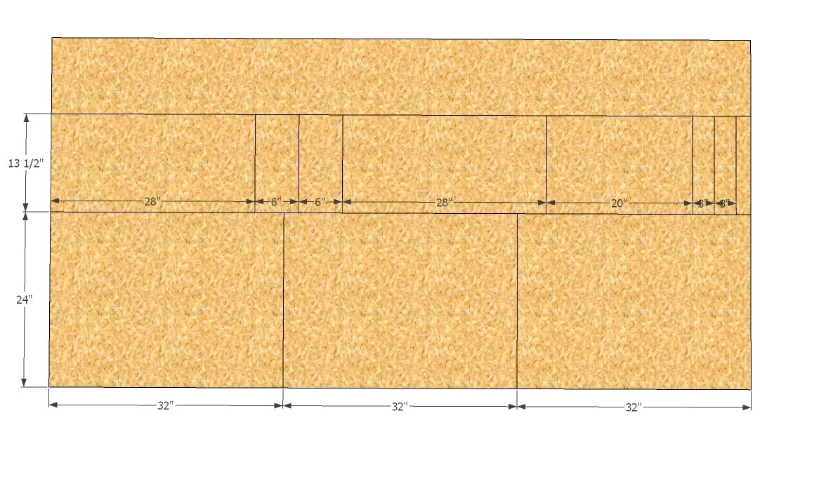 Open Frame Dollhouse for 12" Dolls — step 1