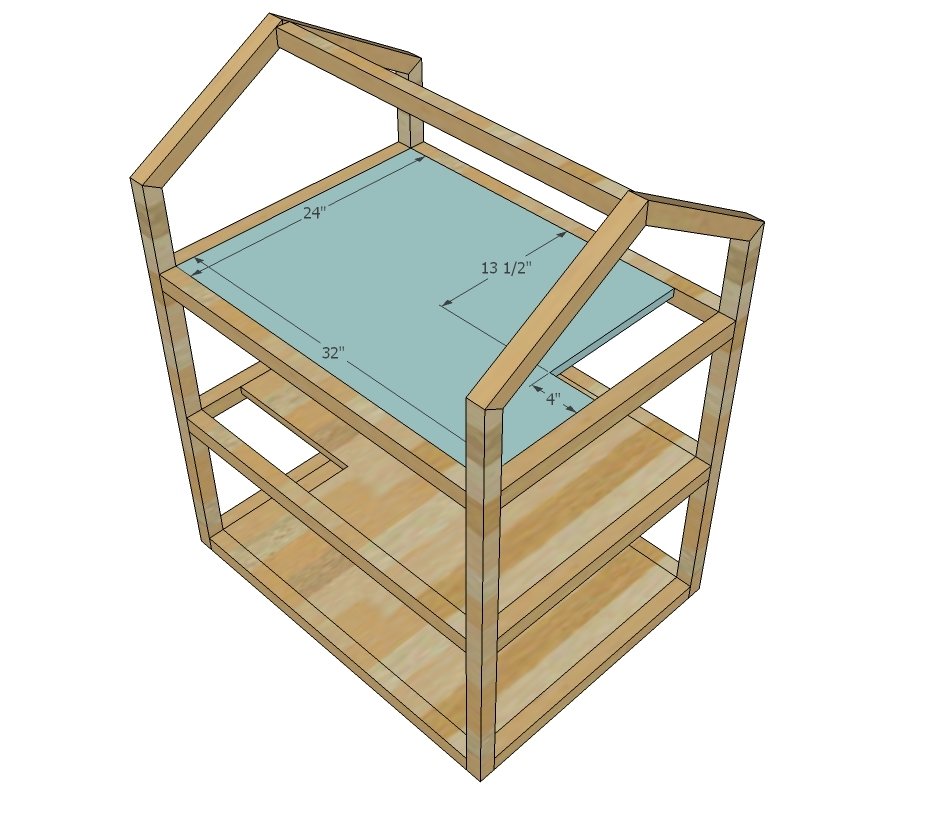 Open Frame Dollhouse for 12" Dolls — step 8