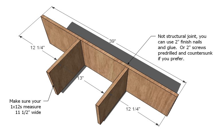 Open Storage Bed Frame (Twin) — step 2