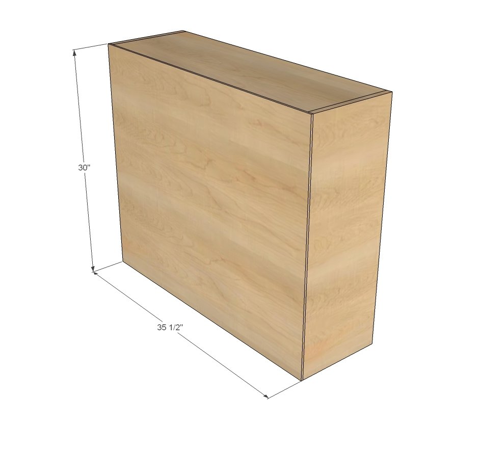 Open Wall Cabinet — step 3
