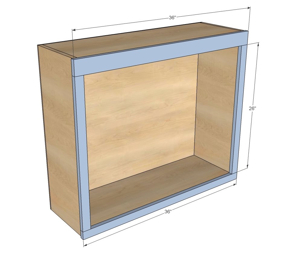 Open Wall Cabinet — step 4