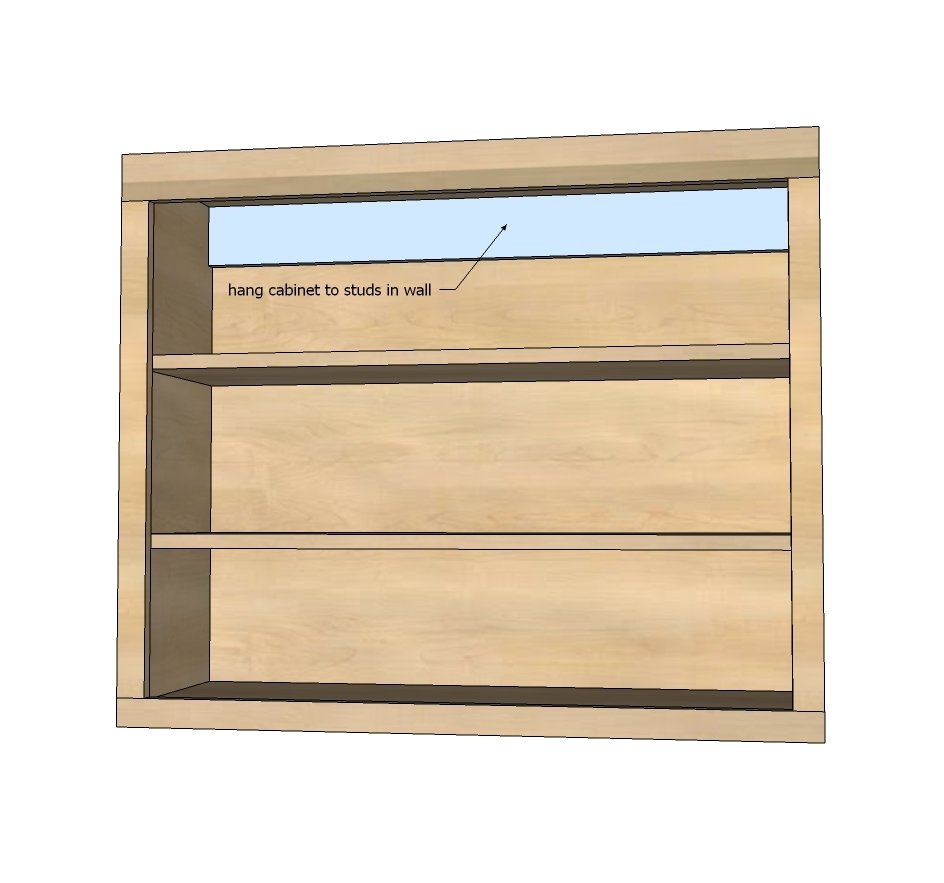 Open Wall Cabinet — step 6