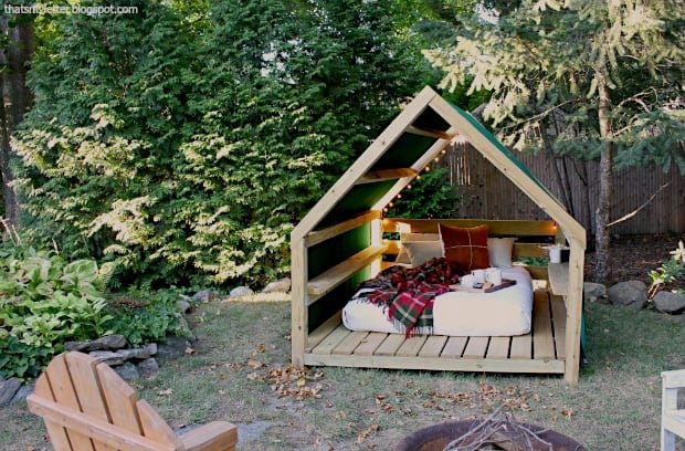 Outdoor Cabana Backyard Retreat