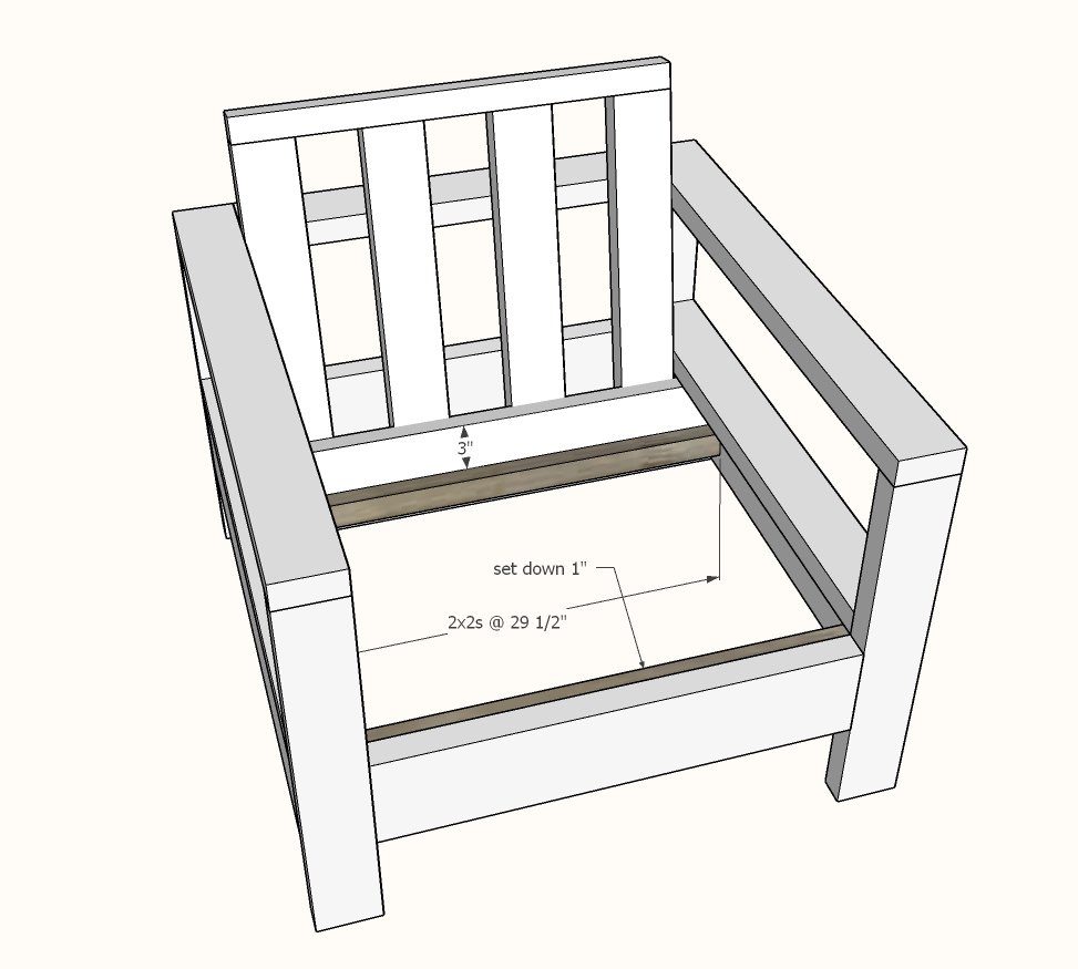 Outdoor Chair — step 7