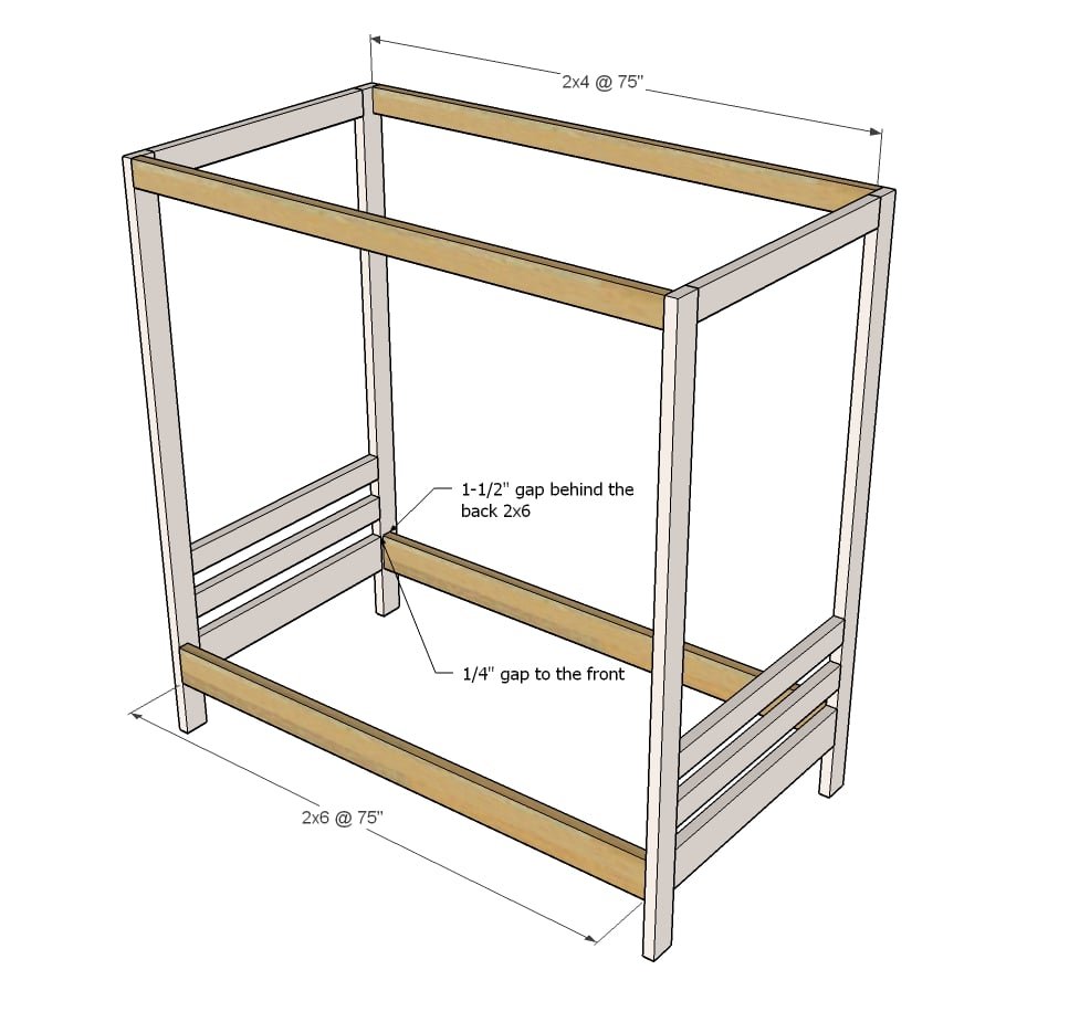 Outdoor Daybed with Canopy — step 2