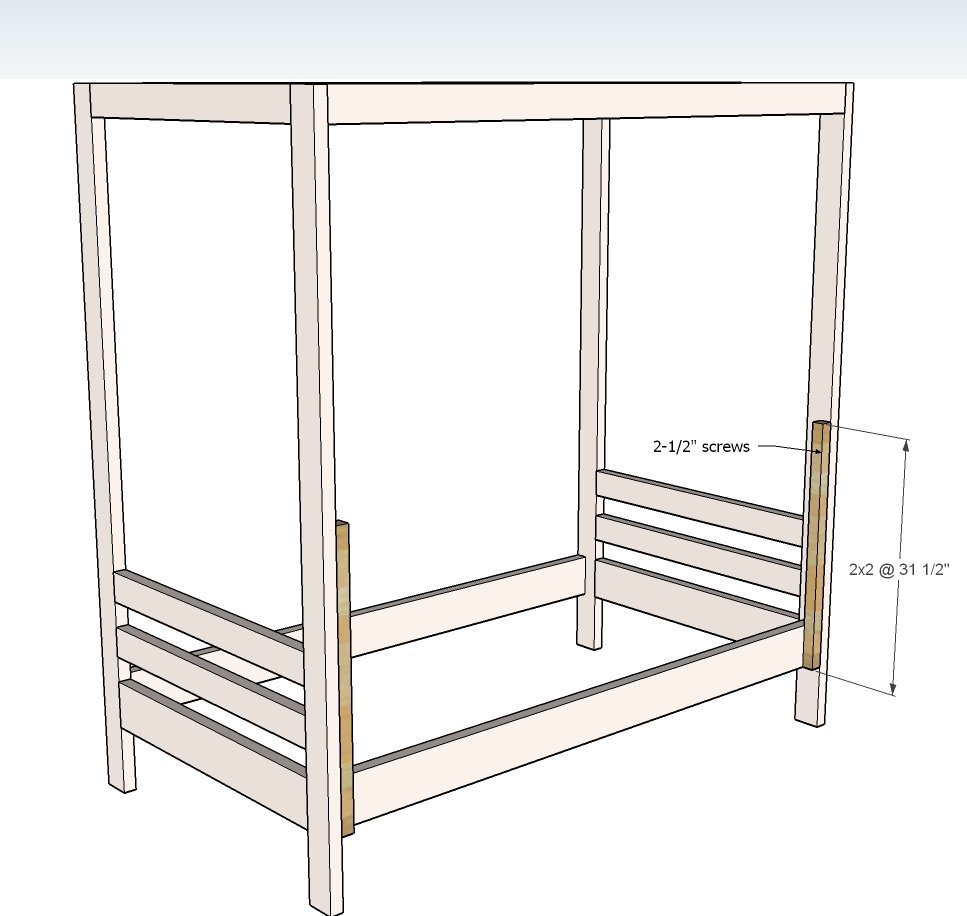 Outdoor Daybed with Canopy — step 3