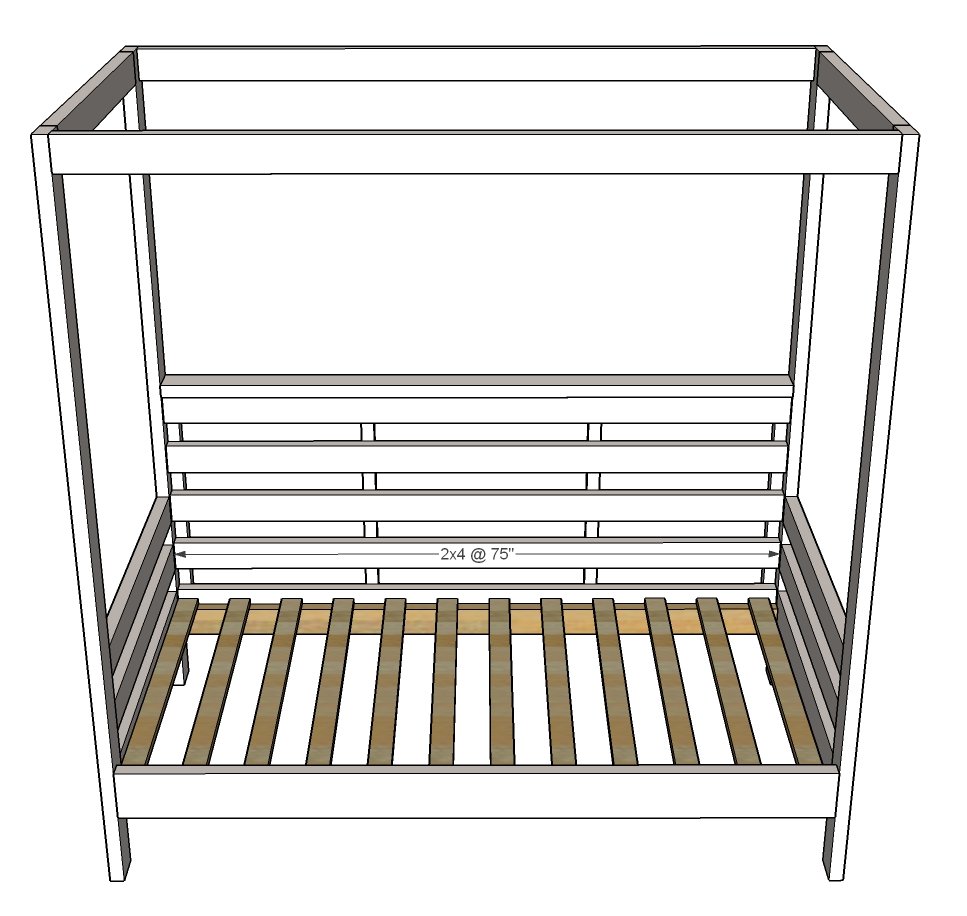 Outdoor Daybed with Canopy — step 6