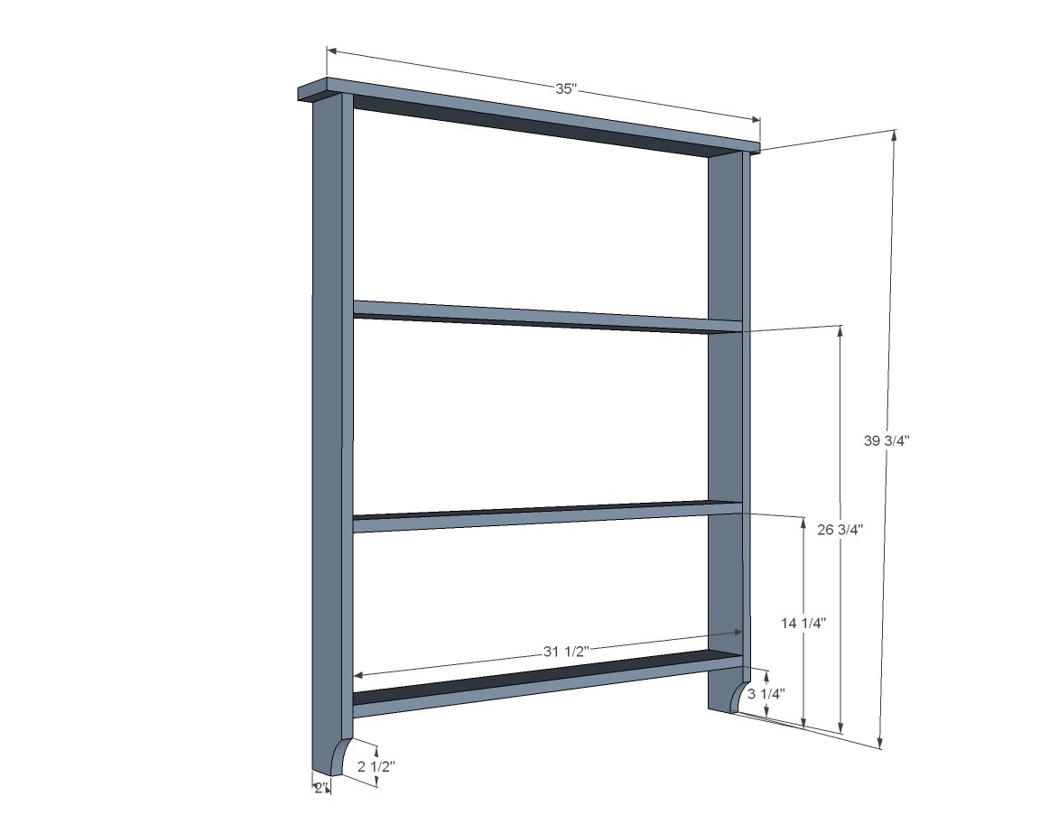 Outdoor Dish / Plate Rack — step 1