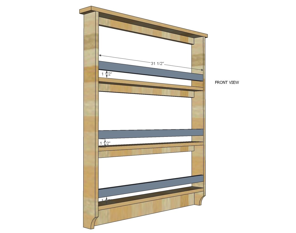 Outdoor Dish / Plate Rack — step 3