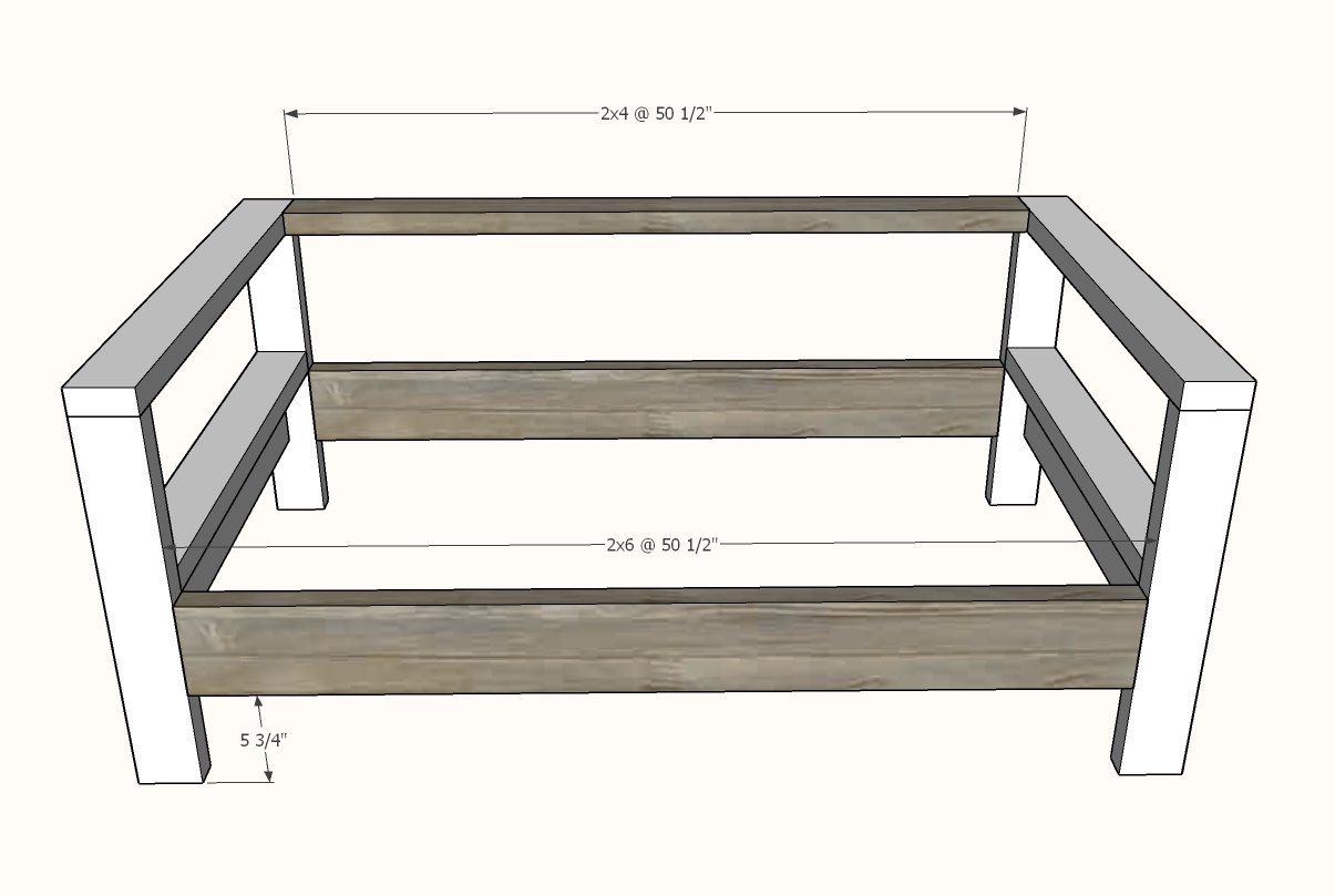 Outdoor Loveseat — step 4