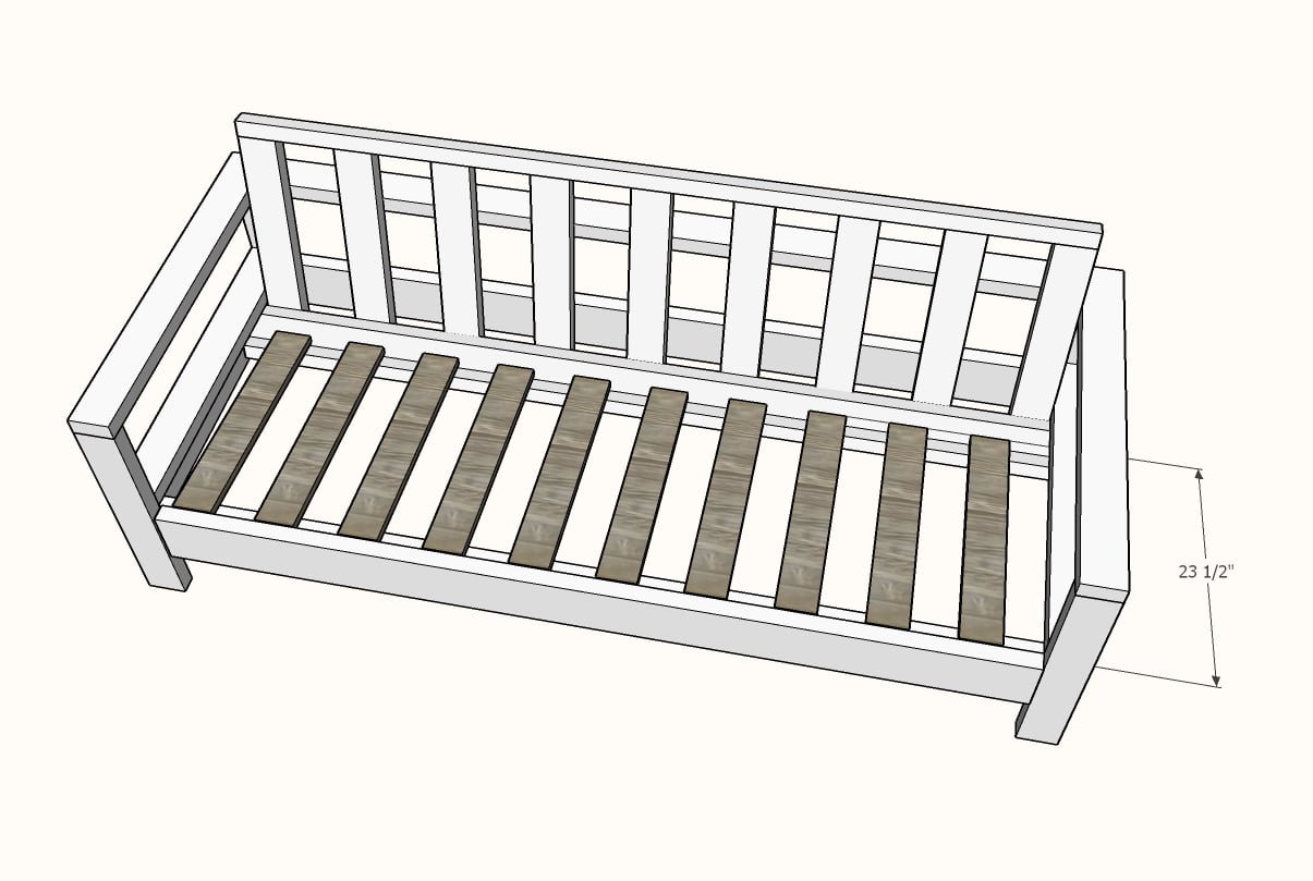 Outdoor Sofa — step 11