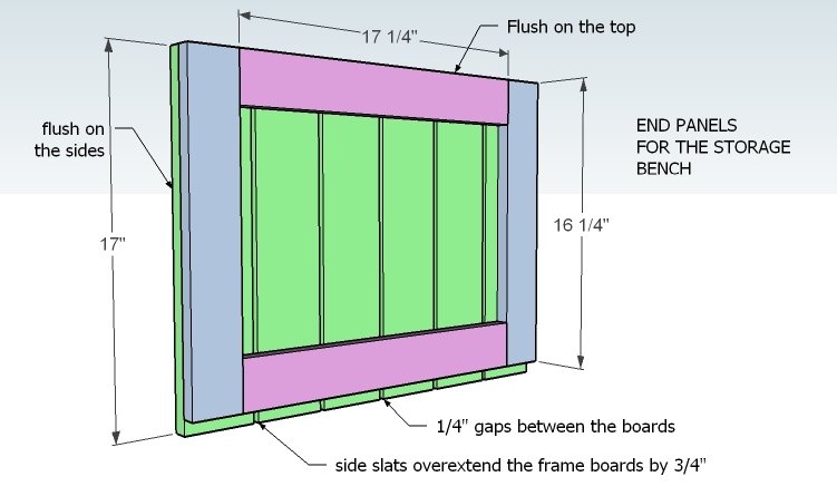 Outdoor Storage Bench — step 2
