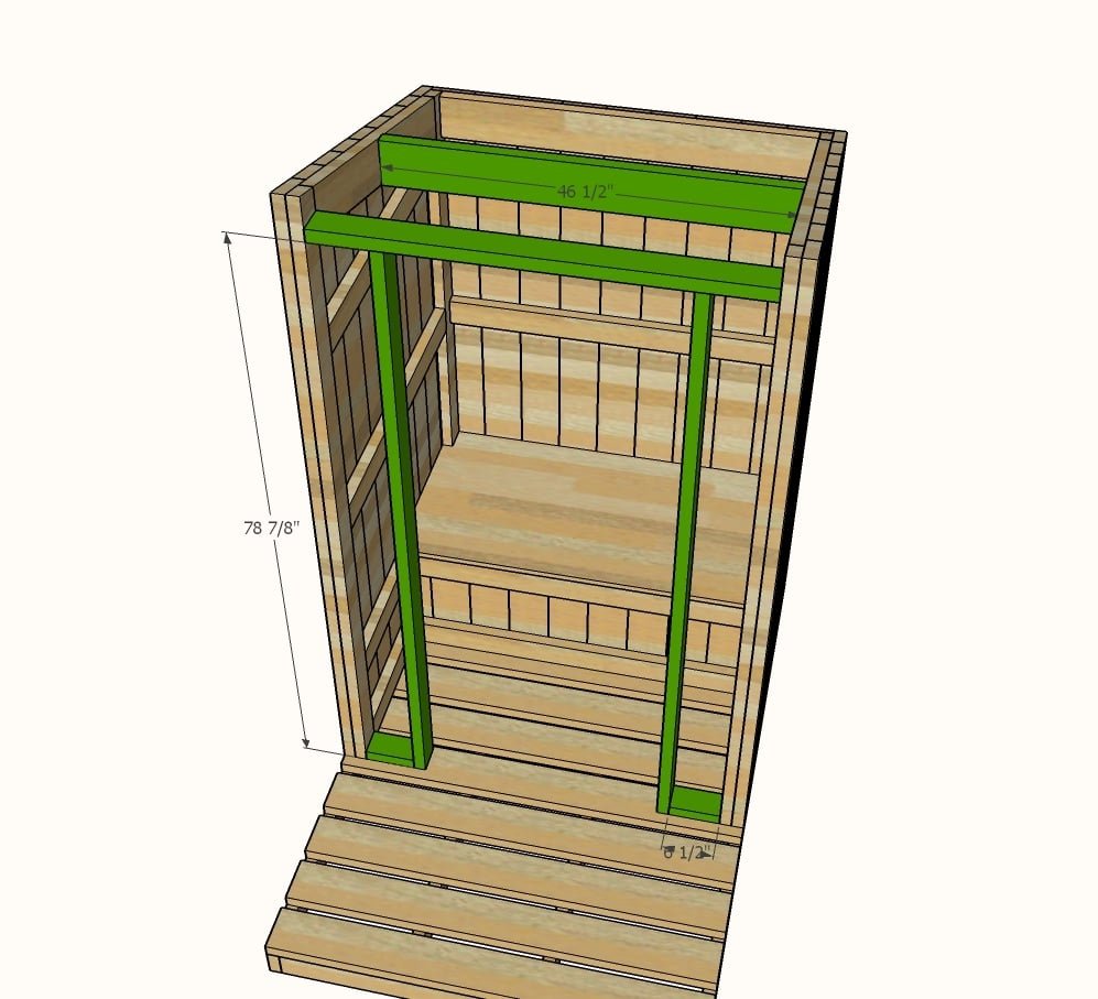 Outhouse Plan for Cabin — step 9