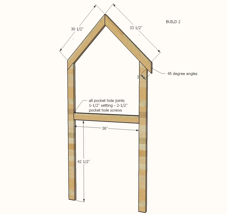 Over Bed Indoor Playhouse — step 1