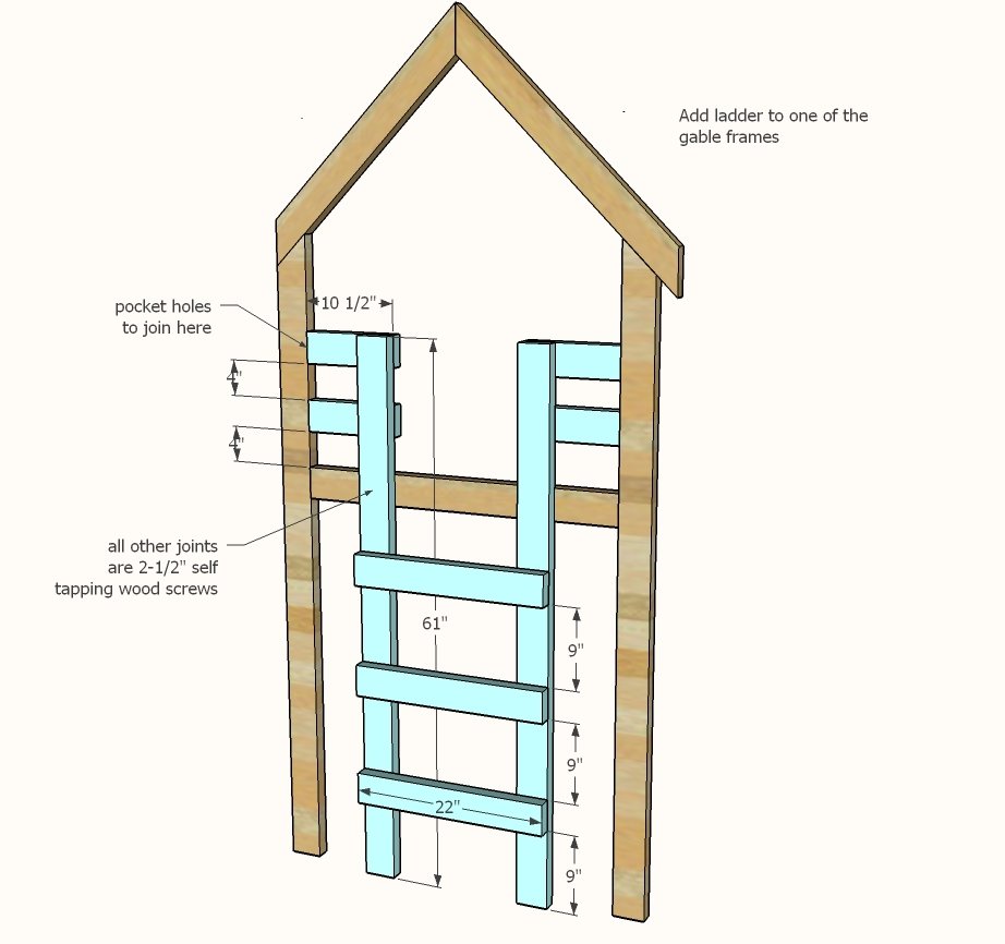 Over Bed Indoor Playhouse — step 2