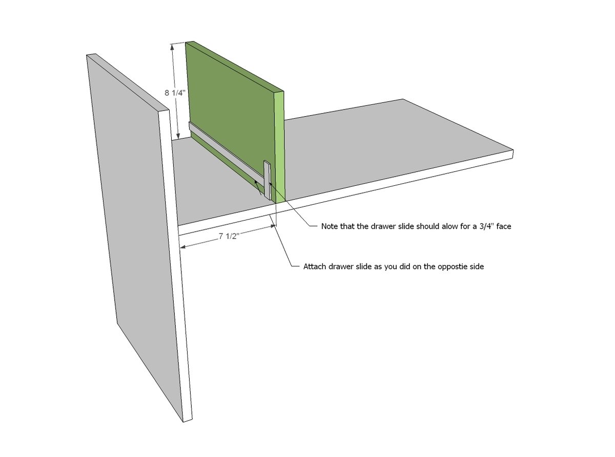 Patchwork Dresser on Wheels — step 2